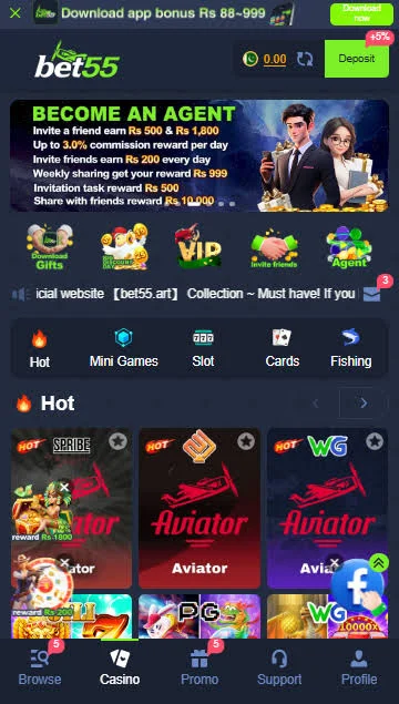 Bet55 Game Screenshot